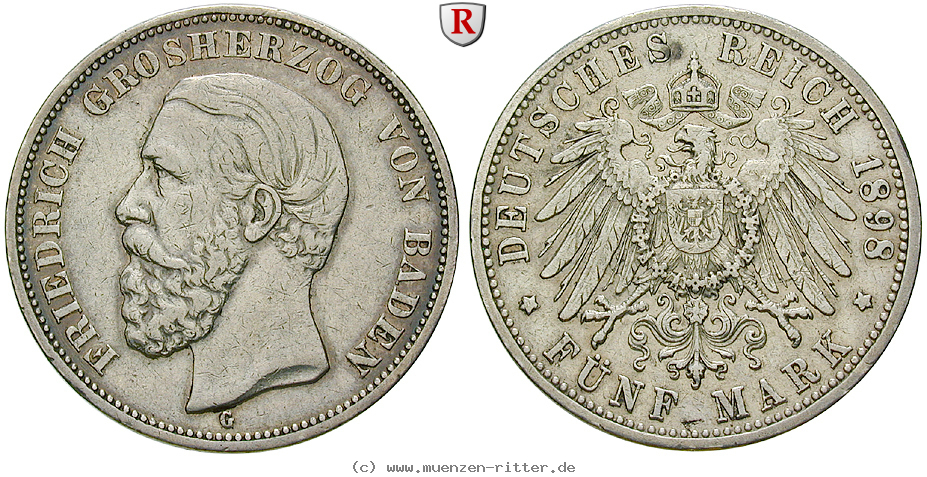 Klicken Sie auf das Bild um es auf Ihrem Rechner zu speichern deutsches-kaiserreich-friedrich-i-5-mark/ejae9541.jpg