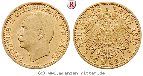 Klicken Sie auf das Bild um es auf Ihrem Rechner zu speichern deutsches-kaiserreich-friedrich-ii-10-mark/57950.jpg