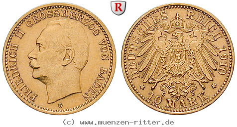 Klicken Sie auf das Bild um es auf Ihrem Rechner zu speichern deutsches-kaiserreich-friedrich-ii-10-mark/84446.jpg