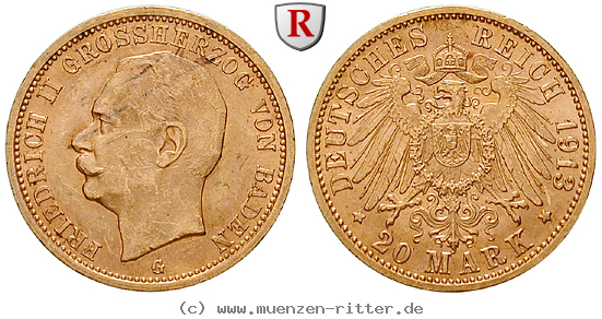 Klicken Sie auf das Bild um es auf Ihrem Rechner zu speichern deutsches-kaiserreich-friedrich-ii-20-mark/39838.jpg