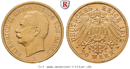 Klicken Sie auf das Bild um es auf Ihrem Rechner zu speichern deutsches-kaiserreich-friedrich-ii-20-mark/84669.jpg