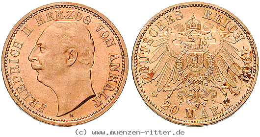 Klicken Sie auf das Bild um es auf Ihrem Rechner zu speichern deutsches-kaiserreich-friedrich-ii-20-mark/ejae10579.jpg