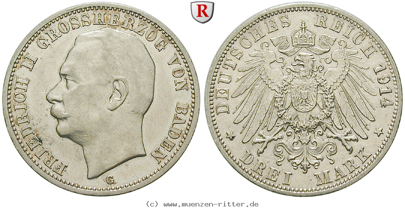 Klicken Sie auf das Bild um es auf Ihrem Rechner zu speichern deutsches-kaiserreich-friedrich-ii-3-mark/57150.jpg