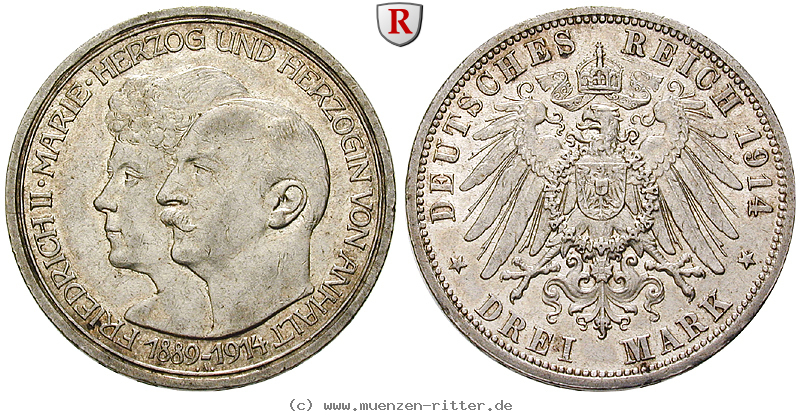 Klicken Sie auf das Bild um es auf Ihrem Rechner zu speichern deutsches-kaiserreich-friedrich-ii-3-mark/60374a.jpg