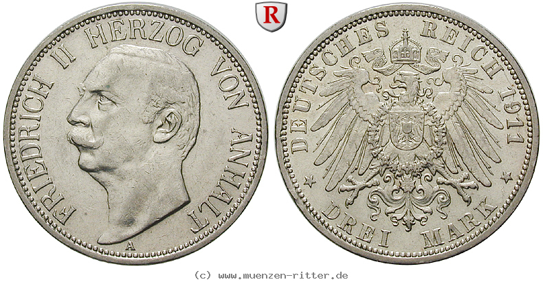 Klicken Sie auf das Bild um es auf Ihrem Rechner zu speichern deutsches-kaiserreich-friedrich-ii-3-mark/70913.jpg