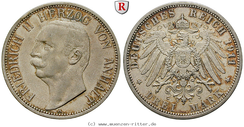 Klicken Sie auf das Bild um es auf Ihrem Rechner zu speichern deutsches-kaiserreich-friedrich-ii-3-mark/89552.jpg