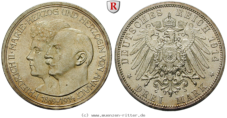 Klicken Sie auf das Bild um es auf Ihrem Rechner zu speichern deutsches-kaiserreich-friedrich-ii-3-mark/96109.jpg