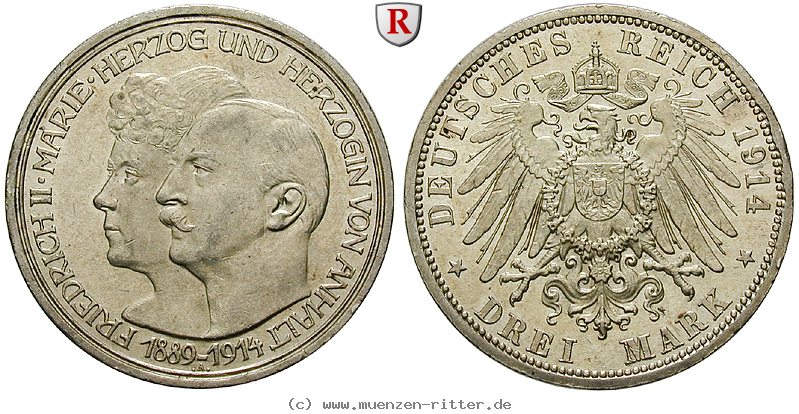 Klicken Sie auf das Bild um es auf Ihrem Rechner zu speichern deutsches-kaiserreich-friedrich-ii-3-mark/97865.jpg