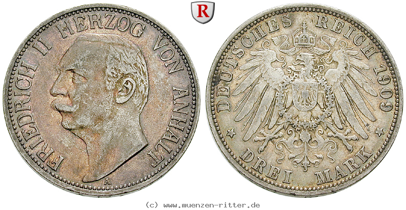 Klicken Sie auf das Bild um es auf Ihrem Rechner zu speichern deutsches-kaiserreich-friedrich-ii-3-mark/ejae7191.jpg
