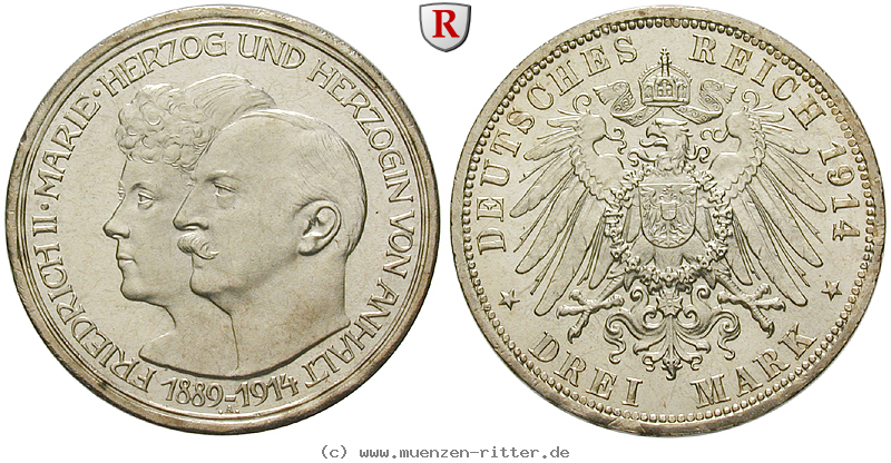 Klicken Sie auf das Bild um es auf Ihrem Rechner zu speichern deutsches-kaiserreich-friedrich-ii-3-mark/ejae7194.jpg