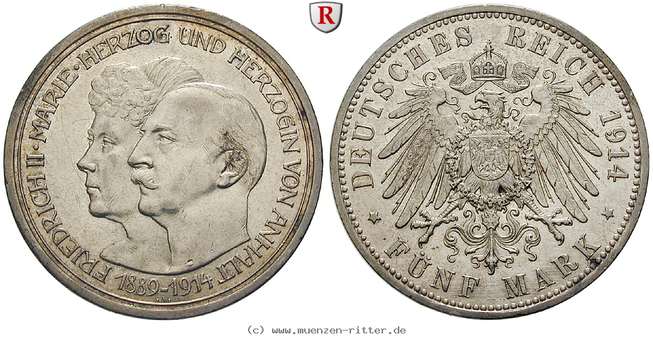 Klicken Sie auf das Bild um es auf Ihrem Rechner zu speichern deutsches-kaiserreich-friedrich-ii-5-mark/101598.jpg