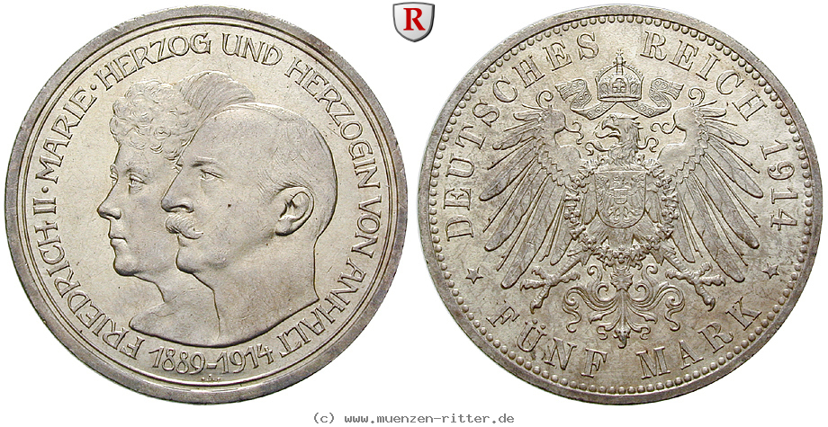 Klicken Sie auf das Bild um es auf Ihrem Rechner zu speichern deutsches-kaiserreich-friedrich-ii-5-mark/26625.jpg