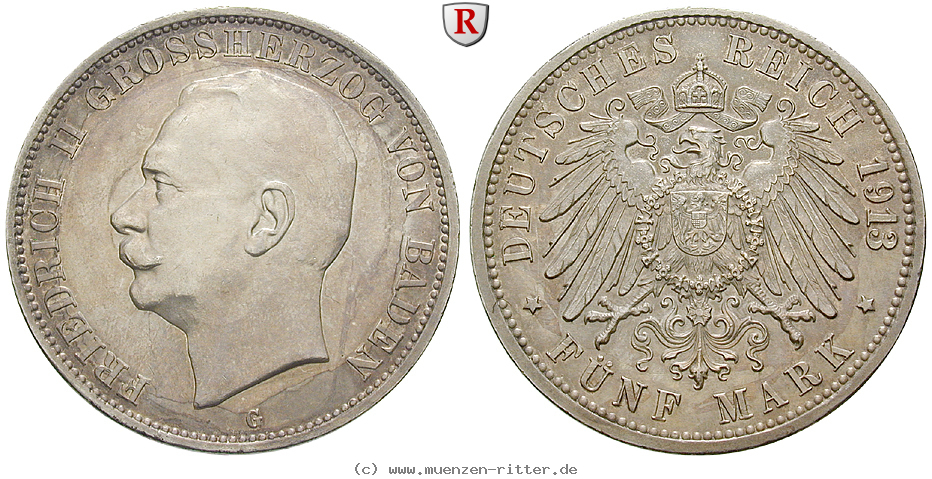 Klicken Sie auf das Bild um es auf Ihrem Rechner zu speichern deutsches-kaiserreich-friedrich-ii-5-mark/45947.jpg