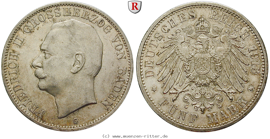 Klicken Sie auf das Bild um es auf Ihrem Rechner zu speichern deutsches-kaiserreich-friedrich-ii-5-mark/58114.jpg