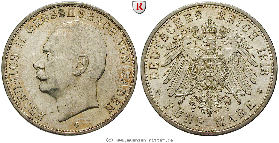 Klicken Sie auf das Bild um es auf Ihrem Rechner zu speichern deutsches-kaiserreich-friedrich-ii-5-mark/58712.jpg