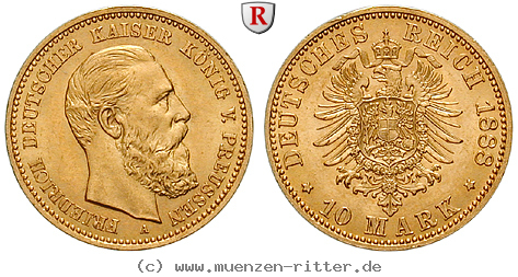 Klicken Sie auf das Bild um es auf Ihrem Rechner zu speichern deutsches-kaiserreich-friedrich-iii-10-mark/97077.jpg