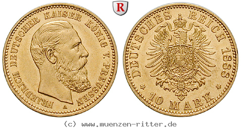 Klicken Sie auf das Bild um es auf Ihrem Rechner zu speichern deutsches-kaiserreich-friedrich-iii-10-mark/ejae9515.jpg