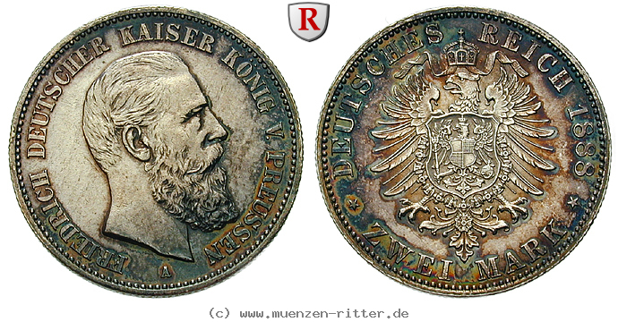 Klicken Sie auf das Bild um es auf Ihrem Rechner zu speichern deutsches-kaiserreich-friedrich-iii-2-mark/100008.jpg