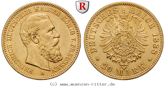 Klicken Sie auf das Bild um es auf Ihrem Rechner zu speichern deutsches-kaiserreich-friedrich-iii-20-mark/103365.jpg