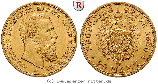 Klicken Sie auf das Bild um es auf Ihrem Rechner zu speichern deutsches-kaiserreich-friedrich-iii-20-mark/94047.jpg