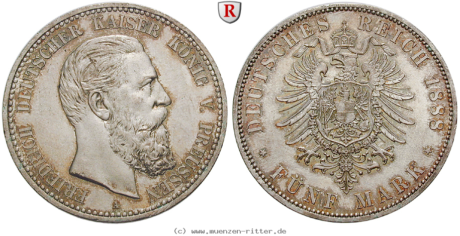 Klicken Sie auf das Bild um es auf Ihrem Rechner zu speichern deutsches-kaiserreich-friedrich-iii-5-mark/19868.jpg