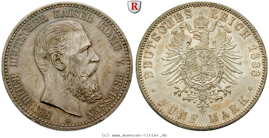 Klicken Sie auf das Bild um es auf Ihrem Rechner zu speichern deutsches-kaiserreich-friedrich-iii-5-mark/26089.jpg