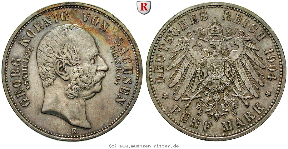 Klicken Sie auf das Bild um es auf Ihrem Rechner zu speichern deutsches-kaiserreich-georg-5-mark/102283.jpg