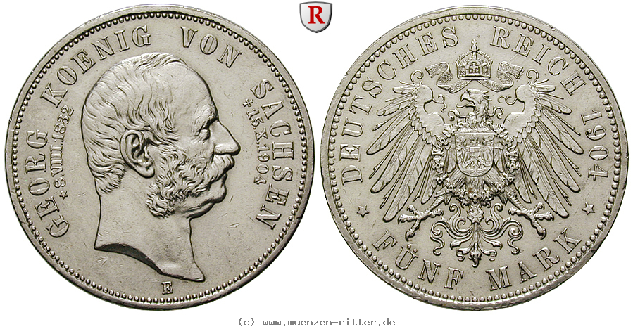 Klicken Sie auf das Bild um es auf Ihrem Rechner zu speichern deutsches-kaiserreich-georg-5-mark/71120.jpg