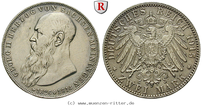 Klicken Sie auf das Bild um es auf Ihrem Rechner zu speichern deutsches-kaiserreich-georg-ii-2-mark/100019.jpg