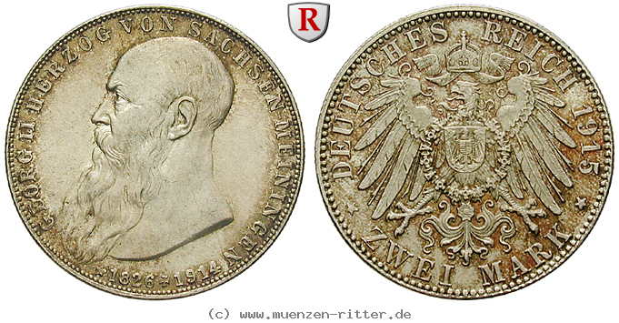 Klicken Sie auf das Bild um es auf Ihrem Rechner zu speichern deutsches-kaiserreich-georg-ii-2-mark/50690.jpg