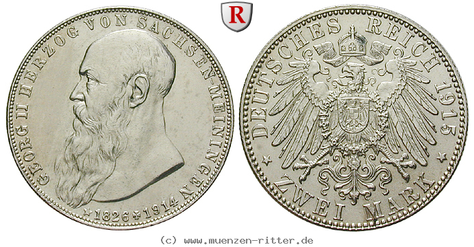 Klicken Sie auf das Bild um es auf Ihrem Rechner zu speichern deutsches-kaiserreich-georg-ii-2-mark/58831.jpg