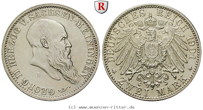 Klicken Sie auf das Bild um es auf Ihrem Rechner zu speichern deutsches-kaiserreich-georg-ii-2-mark/68103.jpg