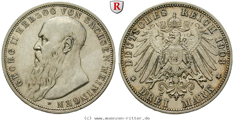 Klicken Sie auf das Bild um es auf Ihrem Rechner zu speichern deutsches-kaiserreich-georg-ii-3-mark/101049.jpg
