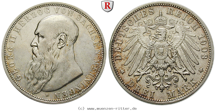 Klicken Sie auf das Bild um es auf Ihrem Rechner zu speichern deutsches-kaiserreich-georg-ii-3-mark/101697.jpg