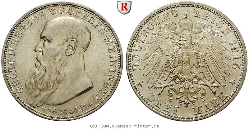Klicken Sie auf das Bild um es auf Ihrem Rechner zu speichern deutsches-kaiserreich-georg-ii-3-mark/102781.jpg