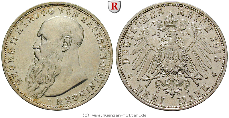 Klicken Sie auf das Bild um es auf Ihrem Rechner zu speichern deutsches-kaiserreich-georg-ii-3-mark/103992.jpg