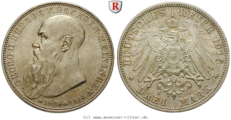 Klicken Sie auf das Bild um es auf Ihrem Rechner zu speichern deutsches-kaiserreich-georg-ii-3-mark/42197.jpg