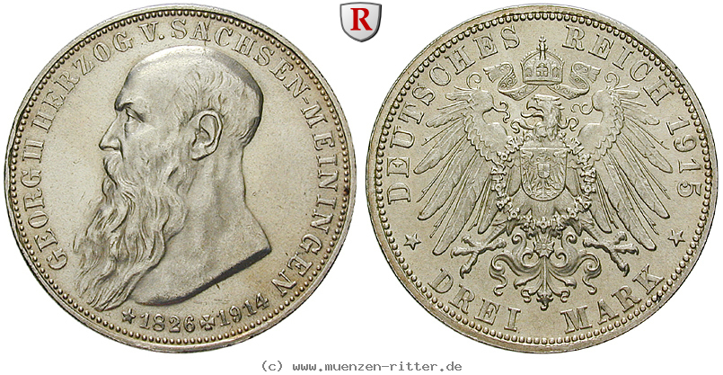 Klicken Sie auf das Bild um es auf Ihrem Rechner zu speichern deutsches-kaiserreich-georg-ii-3-mark/42198.jpg