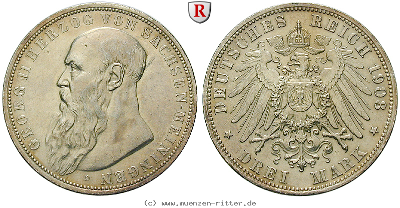 Klicken Sie auf das Bild um es auf Ihrem Rechner zu speichern deutsches-kaiserreich-georg-ii-3-mark/71152.jpg
