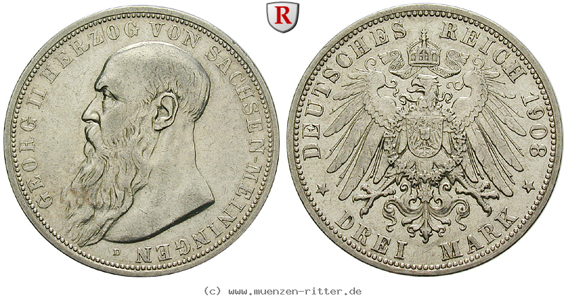 Klicken Sie auf das Bild um es auf Ihrem Rechner zu speichern deutsches-kaiserreich-georg-ii-3-mark/71153.jpg