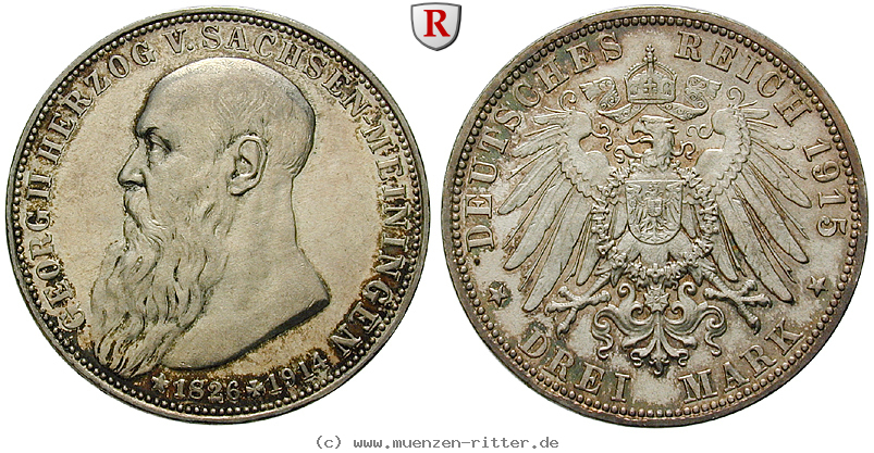 Klicken Sie auf das Bild um es auf Ihrem Rechner zu speichern deutsches-kaiserreich-georg-ii-3-mark/91532.jpg