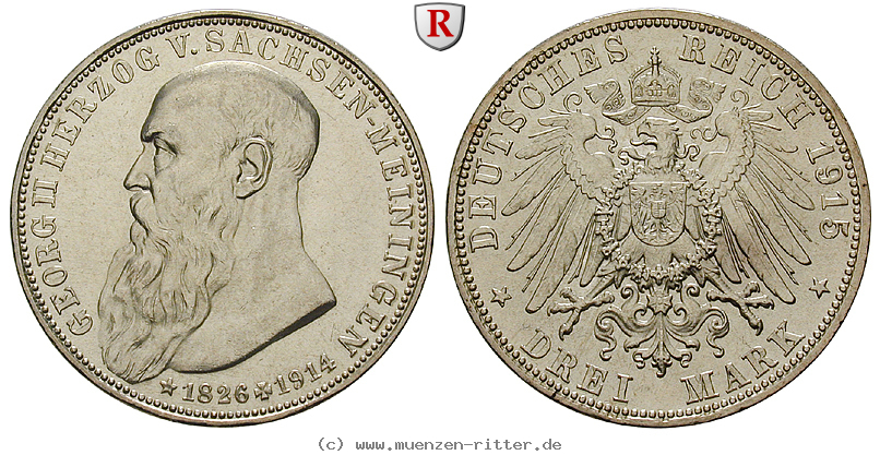 Klicken Sie auf das Bild um es auf Ihrem Rechner zu speichern deutsches-kaiserreich-georg-ii-3-mark/98163.jpg