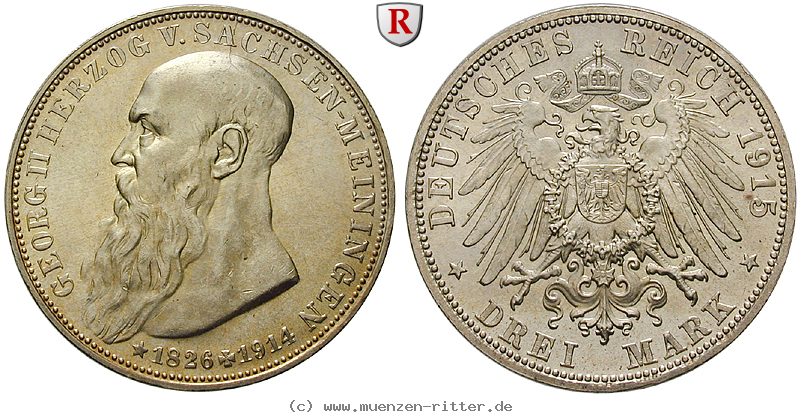 Klicken Sie auf das Bild um es auf Ihrem Rechner zu speichern deutsches-kaiserreich-georg-ii-3-mark/99854.jpg