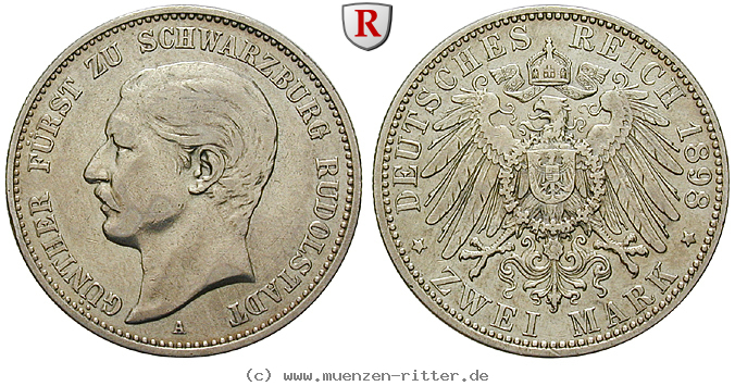Klicken Sie auf das Bild um es auf Ihrem Rechner zu speichern deutsches-kaiserreich-guenther-viktor-2-mark/102854.jpg