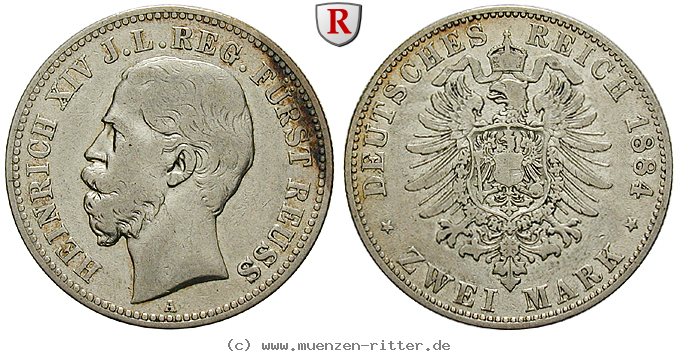 Klicken Sie auf das Bild um es auf Ihrem Rechner zu speichern deutsches-kaiserreich-heinrich-xiv-2-mark/102817.jpg