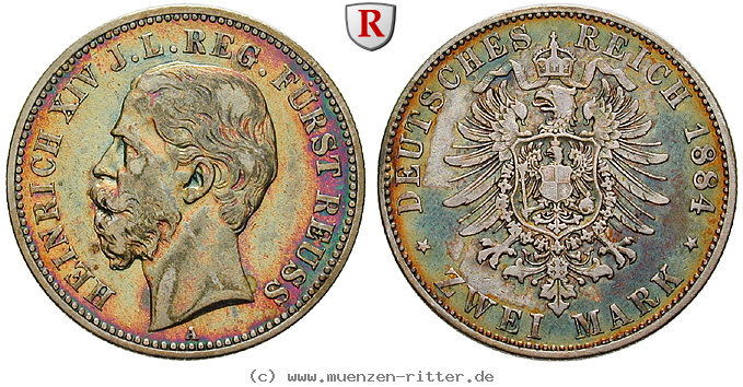 deutsches-kaiserreich-heinrich-xiv-2-mark/103985.jpg