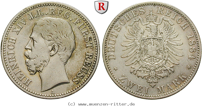 Klicken Sie auf das Bild um es auf Ihrem Rechner zu speichern deutsches-kaiserreich-heinrich-xiv-2-mark/35068.jpg