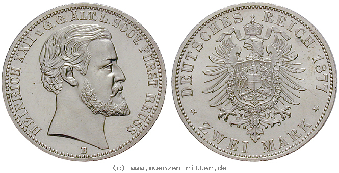 Klicken Sie auf das Bild um es auf Ihrem Rechner zu speichern deutsches-kaiserreich-heinrich-xxii-2-mark/18678.jpg
