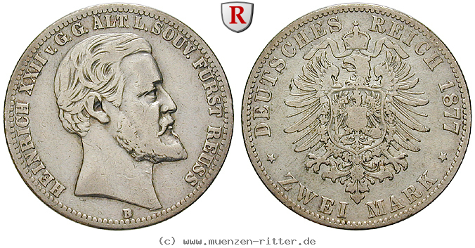 Klicken Sie auf das Bild um es auf Ihrem Rechner zu speichern deutsches-kaiserreich-heinrich-xxii-2-mark/68060.jpg