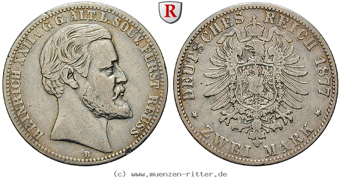 Klicken Sie auf das Bild um es auf Ihrem Rechner zu speichern deutsches-kaiserreich-heinrich-xxii-2-mark/96405.jpg